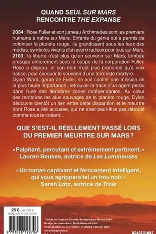 Le premier meurtre sur Mars, Sam Wilson