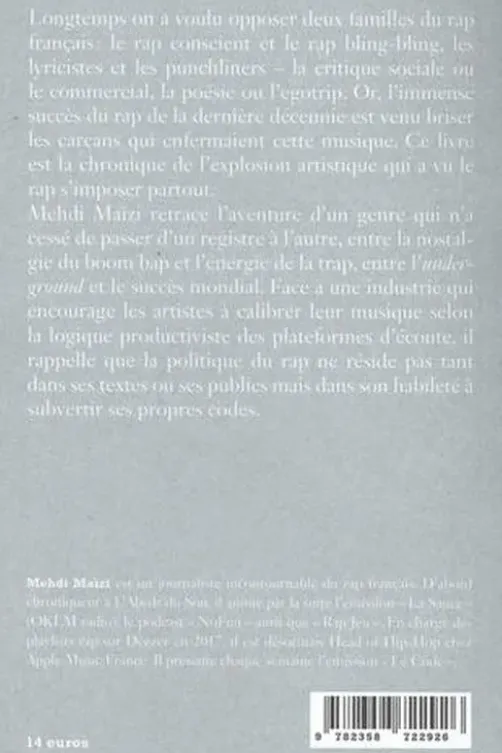 Le rap a gagné. A quel prix ?, Mehdi Maizï