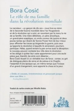 Le rôle de ma famille dans la révolution mondiale, Bora Cosic