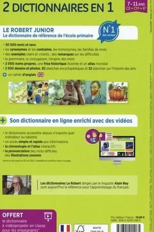 Le Robert Junior Illustré et son dictionnaire en ligne. Edition 2021. Avec 1 Clé USB, Marie-Hélène Drivaud
