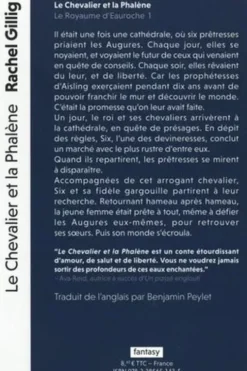 Le Royaume d'Eauroche Tome 1 : Le Chevalier et la Phalène, Rachel Gillig
