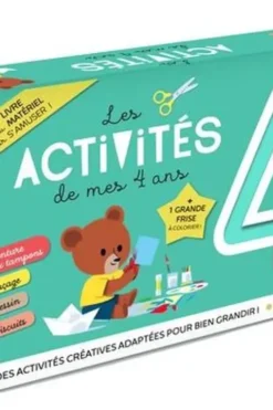 Les activités de mes 4 ans. 1 livre et du matériel pour s'amuser !, Isabelle Bochot