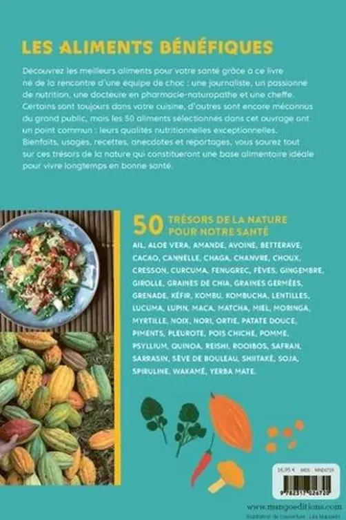Les aliments bénéfiques. 50 trésors de la nature pour notre santé, Charlotte Jean
