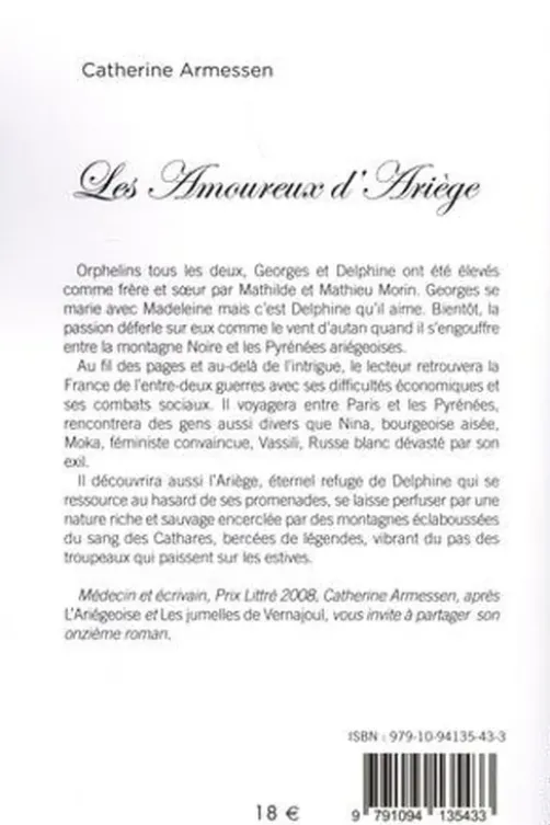 Les amoureux d'Ariège, Catherine Armessen