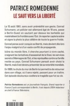 Le saut vers la liberté, Patrice Romedenne