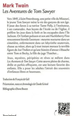 Les Aventures de Tom Sawyer, Mark Twain