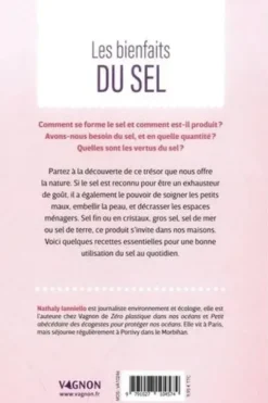 Les bienfaits du sel. Découvrir et utiliser un produit naturel. Soins, beauté, entretien, cuisine, Nathaly Ianniello
