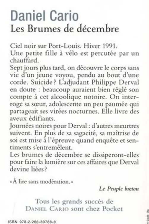 Les brumes de décembre, Daniel Cario