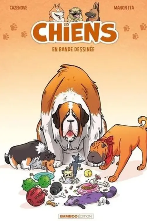 Les chiens en bande dessinée Tome 1 : Avec un cahier pédagogique, Christophe Cazenove