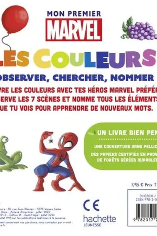 Les couleurs, Marvel