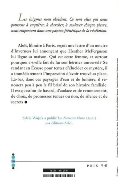 Les dernières volontés de Heather McFerguson, Sylvie Wojcik