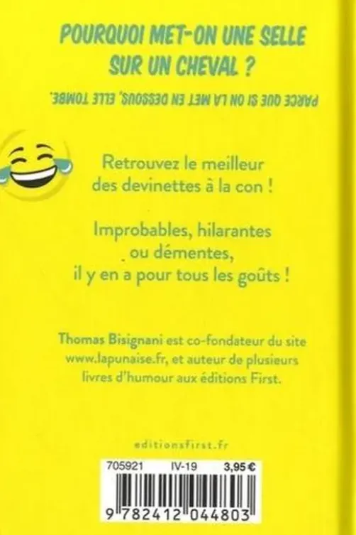 Les devinettes à la con, Thomas Bisignani