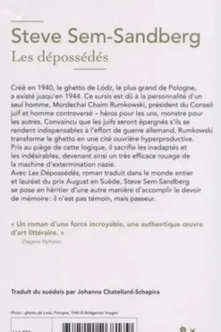 Les dépossédés, Steve Sem-Sandberg