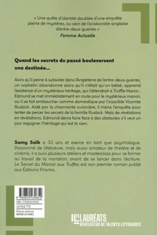 Le Secret du Manoir aux Truffes, Samy Saïb