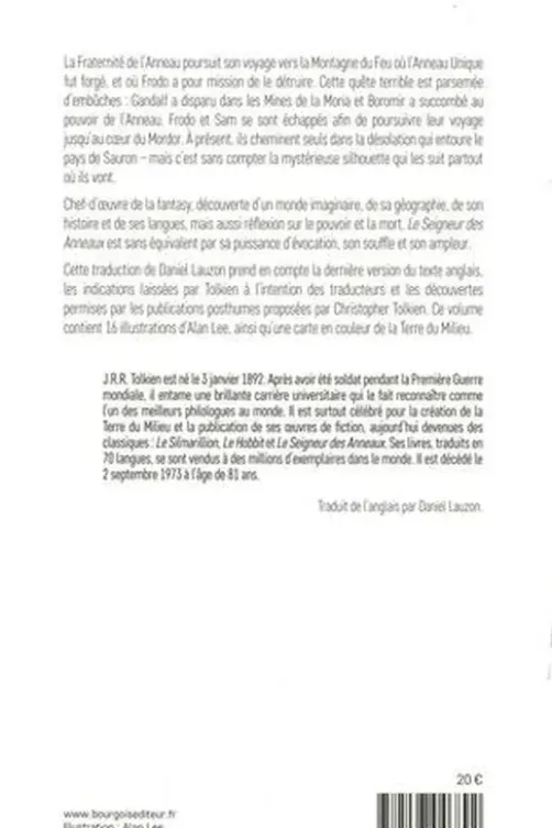 Le Seigneur des Anneaux Tome 2 : Les deux tours, John Ronald Reuel Tolkien