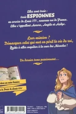 Les espionnes du roi Tome 6 : Révélations au Palais-Royal, Christelle Chatel