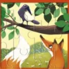 Les fables de La Fontaine. 5 puzzles, 12 pièces, Emmanuelle Colin