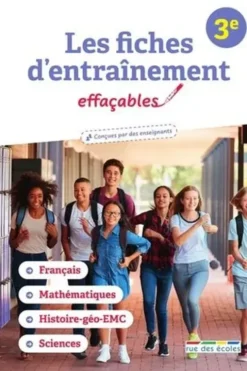 Les fiches entraînement effaçables 3e, Mathilde Schuhmacher
