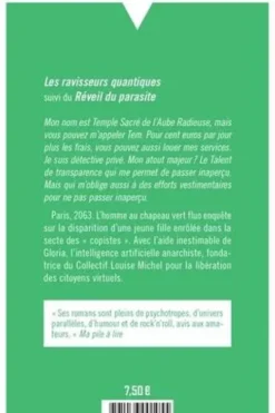 Les futurs mystères de Paris Tome 2 : Les ravisseurs quantiques, Roland C. Wagner