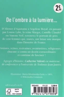 Les Grandes Femmes de l'histoire de France. 2e édition, Catherine Valenti
