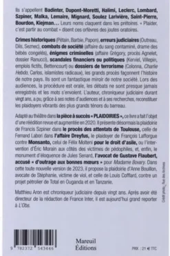 Les grandes plaidoiries des ténors du barreau. Quand les mots peuvent tout changer, Edition revue et augmentée, Matthieu Aron