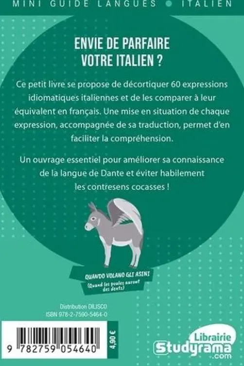 Les idiomatiques en italien. 60 expressions à connaître, Textes en français et en italien, Bernard-Albert Chevalier