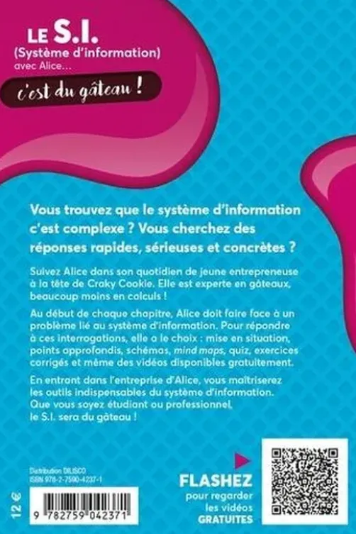 Le S.I. (Système d'information) avec Alice... c'est du gâteau ! Une méthode simple et efficace pour tous !, Gwenaëlle Lairet