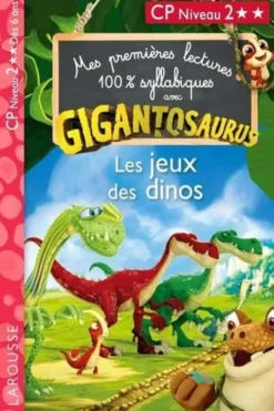Les jeux des Dinos. CP Niveau 2, Aurélia Onyszko-Leclaire