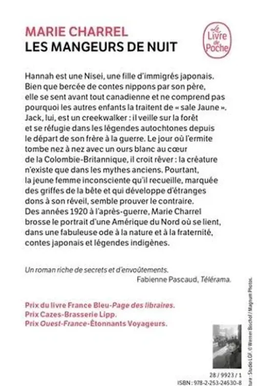 Les mangeurs de nuit, Marie Charrel