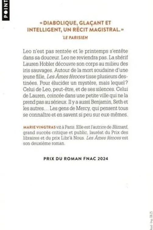 Les âmes féroces, Marie Vingtras
