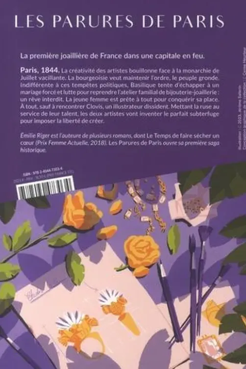 Les parures de Paris Tome 1, Emilie Riger