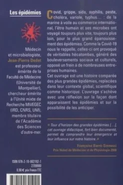 Les épidémies. De la peste noire à la Covid-19, Jean-Pierre Dedet