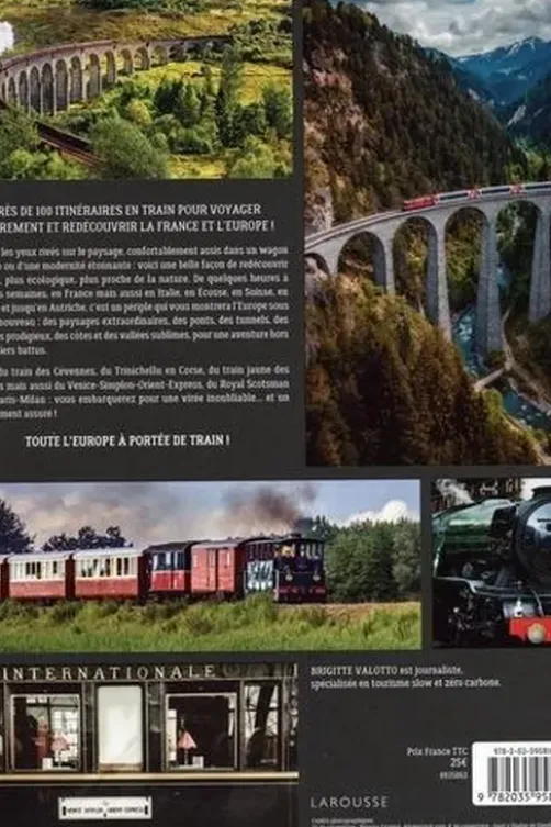 Les plus beaux voyages en train à travers l'Europe, Brigitte Valotto