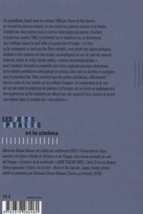 Les poètes spatialistes et le cinéma, Marianne Simon-Oikawa