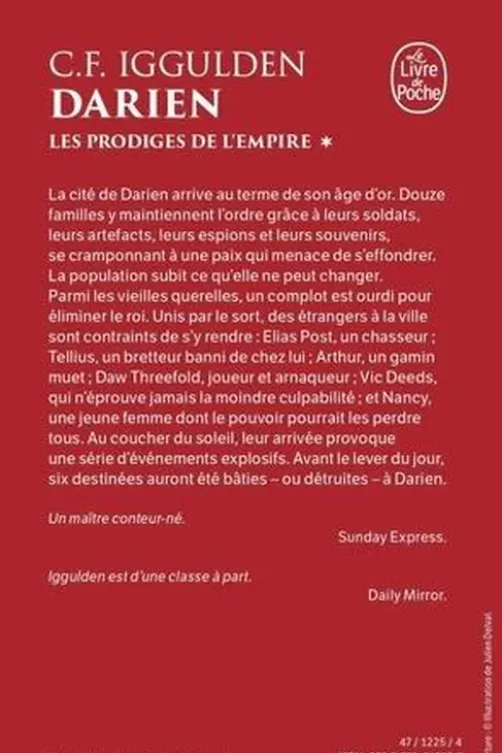 Les Prodiges de l'Empire Tome 1 : Darien, Conn Iggulden