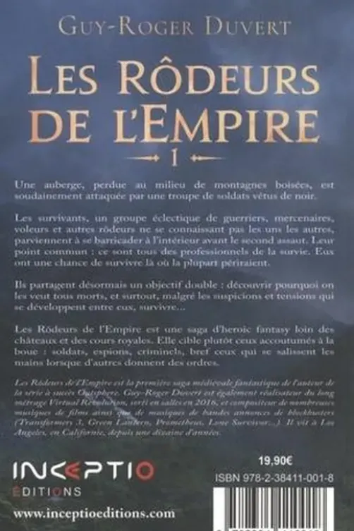 Les rôdeurs de l'empire Tome 1, Guy-Roger Duvert