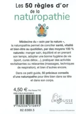 Les 50 règles d'or de la naturopathie, Marion Thelliez