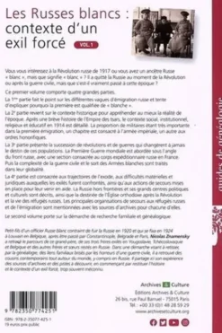 Les Russes blancs : contexte d'un exil forcé. Volume 1, Nicolas Znamensky
