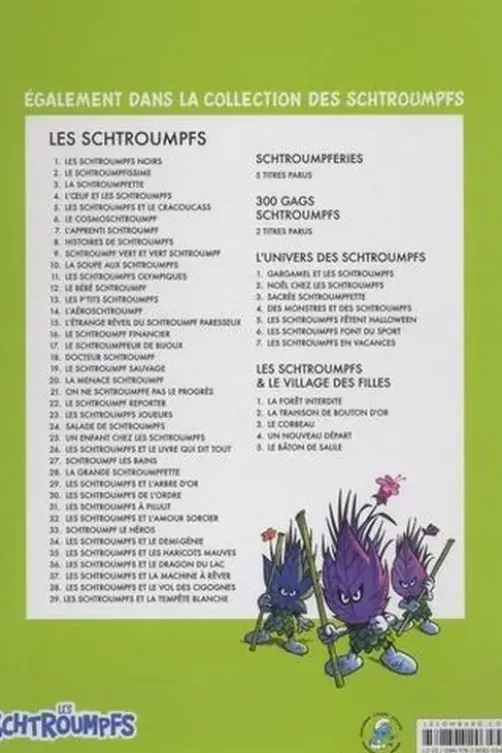 Les Schtroumpfs & le village des filles Tome 5 : Le bâton de Saule. Episode 1/3, Luc Parthoens