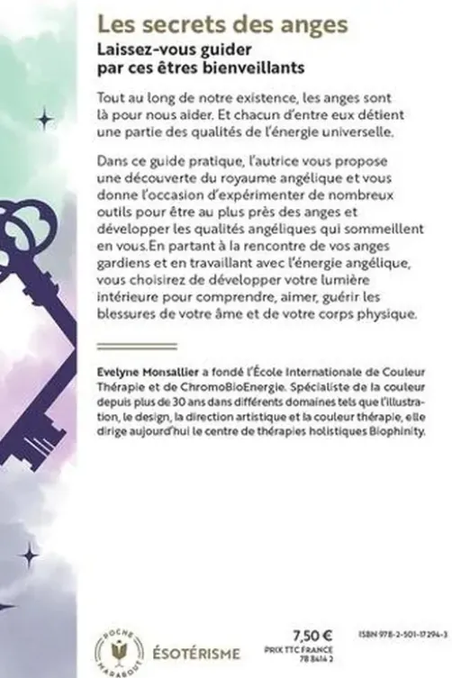 Les secrets de anges. Une méthode énergétique pour guérir les blessures, Evelyne Monsallier