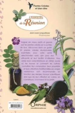 L'essentiel des plantes médicinales de la Réunion, Jean-Louis Longuefosse