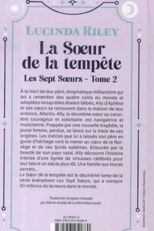 Les sept soeurs Tome 2 : La soeur de la tempête. Edition collector, Lucinda Riley