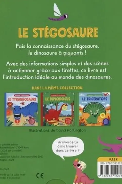 Le stégosaure, David Partington