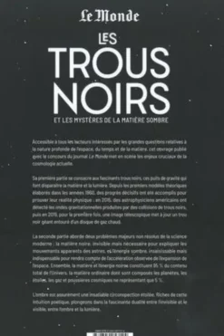 Les trous noirs et les mystères de la matière sombre. Les forces extrêmes de la gravité, formation et détections des trous noirs, à la découverte de la matière noire, Antxon Alberdi