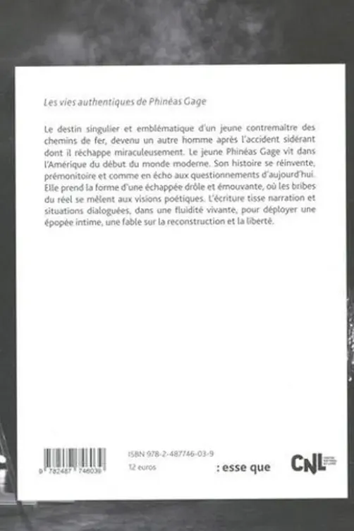 Les vies authentiques de Phinéas Gage, Marie Piemontese