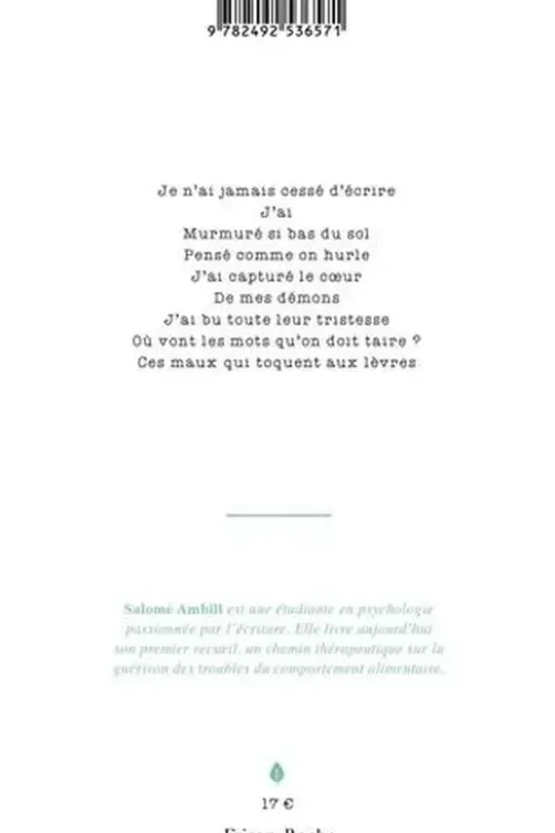 Les voix de l'impossible. Journal d'adieux, Salomé Ambill