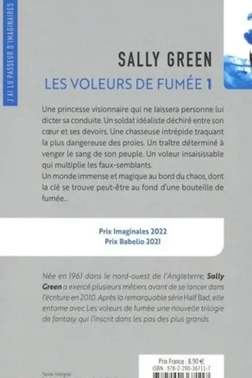Les voleurs de fumée Tome 1, Sally Green