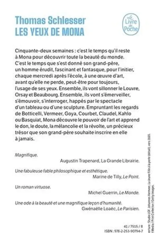 Les yeux de Mona, Thomas Schlesser