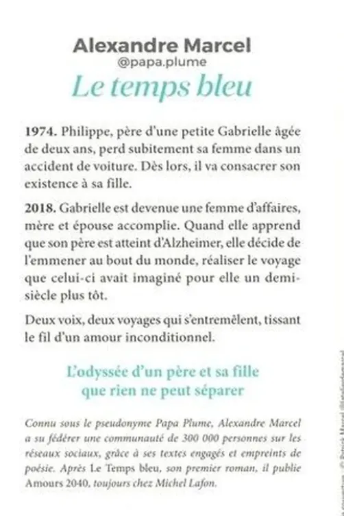 Le temps bleu, Alexandre Marcel