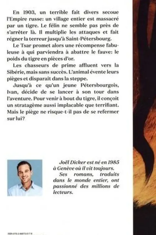 Le Tigre. Suivi de La Panthère, Joël Dicker